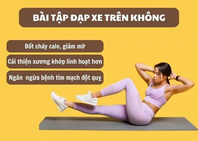 Bài Tập Đạp Xe Trên Không Giảm Mỡ Bụng: Hướng Dẫn Chi Tiết & Lợi Ích Vượt Trội