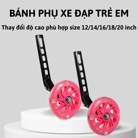 Bánh Phụ Xe Đạp Trẻ Em 12 Inch: Hướng Dẫn Chọn Mua, Lắp Đặt Và Lưu Ý Quan Trọng