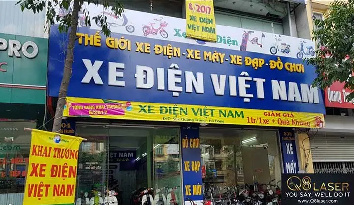 Biển Quảng Cáo Xe Đạp Điện: Mẫu Đẹp, Chất Liệu Phổ Biến & Lưu Ý Thiết Kế Hiệu Quả