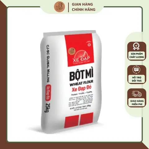 Bột Mì Xe Đạp Đỏ: Đặc Điểm, Ứng Dụng Và Nơi Mua Chính Hãng
