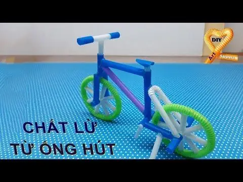 Hướng Dẫn Chi Tiết Cách Làm Xe Đạp Bằng Ống Hút Đơn Giản & Sáng Tạo