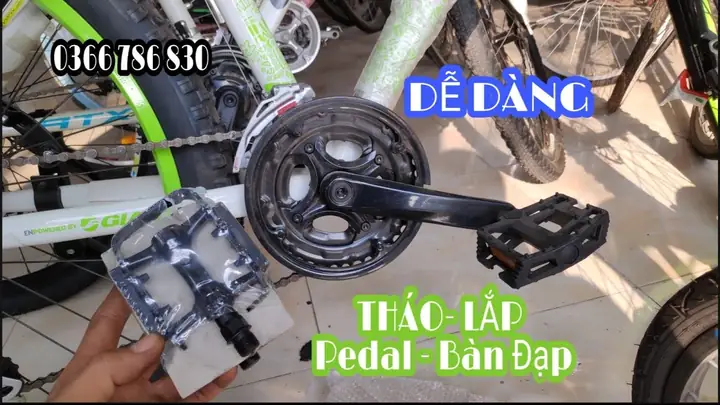 Hướng Dẫn Chi Tiết Cách Lắp Bàn Đạp Xe Đạp Đúng Cách, An Toàn