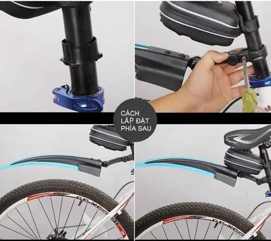 Hướng Dẫn Lắp Chắn Bùn Xe Đạp: Chi Tiết Từ A-Z Cho Mọi Loại Xe