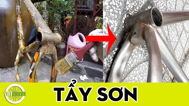 Cách Tẩy Sơn Xe Đạp Hiệu Quả: Hướng Dẫn Chi Tiết Từ A-Z
