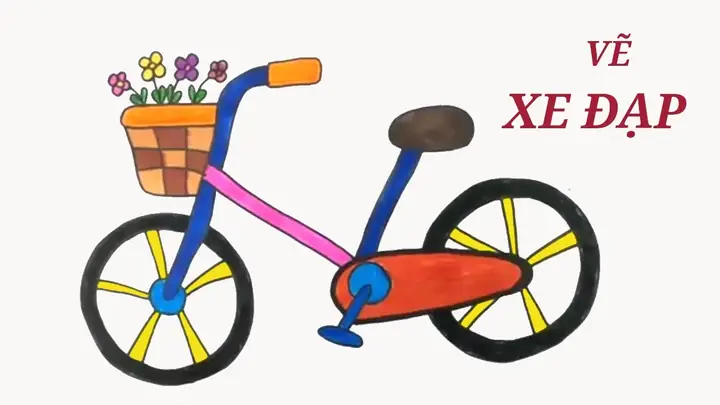Hướng Dẫn Vẽ Xe Đạp Đơn Giản Từng Bước Cho Mọi Đối Tượng