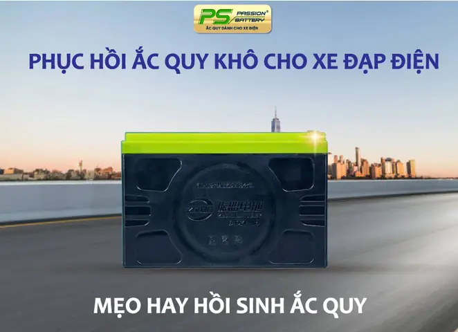 Chế Ắc Quy Xe Đạp Điện: Hướng Dẫn Chi Tiết, Lưu Ý & So Sánh Pin/ắc Quy