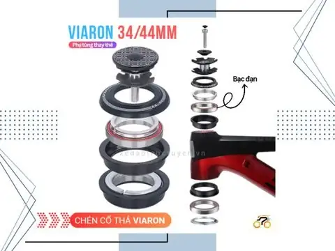 Hướng Dẫn Chọn Mua & Thay Chén Cổ Xe Đạp MTB Phổ Biến