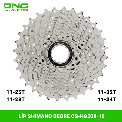 Líp Xe Đạp 10 Tốc Độ Shimano: Hướng Dẫn Chọn Mua Và Thông Tin Chi Tiết
