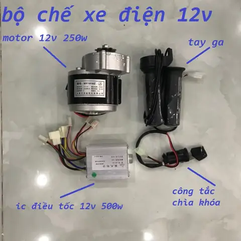 Motor Xe Đạp Điện 12V: Hướng Dẫn Chọn Mua, Thông Số Kỹ Thuật & Ứng Dụng