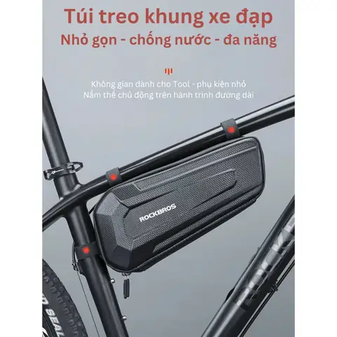 Túi Treo Sườn Xe Đạp: Lựa Chọn Nào Phù Hợp & Tiện Lợi Cho Dân Phượt?