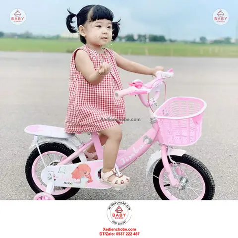 Xe Đạp Cho Bé Gái 4 Tuổi: Chọn Xe Phù Hợp, An Toàn & Giá Tốt