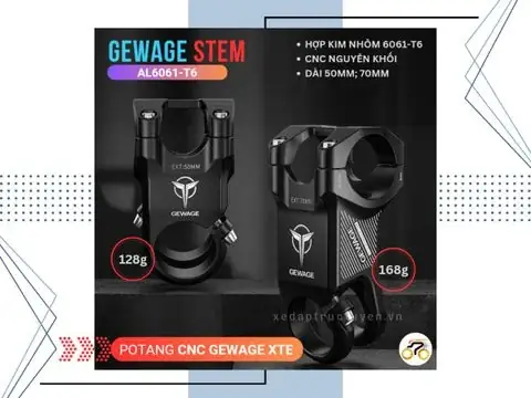Mua Pô Tăng Xe Đạp MTB: Các Mẫu Nhôm, Carbon Và Cách Chọn Phù Hợp