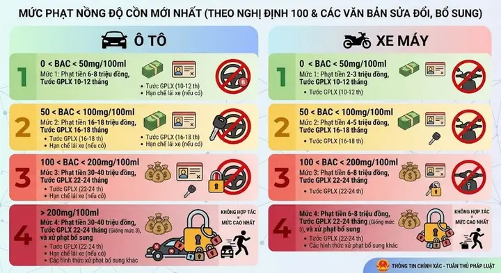 Mức Phạt Nồng Độ Cồn Xe Đạp, Xe Đạp Điện Mới Nhất 2025: Quy Định Chi Tiết & Quy Trình Xử Phạt