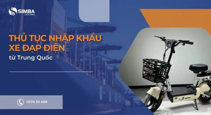 Thuế Nhếp Nhập Khẩu Xe Đạp Điện Từ Trung Quốc 2026: Mã HS, Cách Tính Và Quy Trình Khai