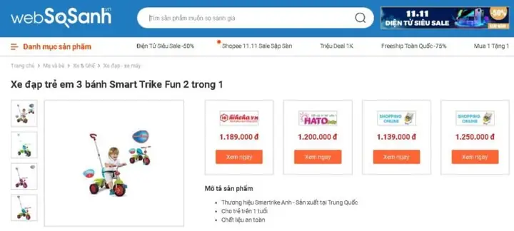 Top Xe Đạp 3 Bánh Có Cần Đẩy Cho Bé 1-5 Tuổi: Review Chi Tiết, So Sánh Giá & Bí Quyết Chọn Mua Chuẩn Không Cần Chỉnh
