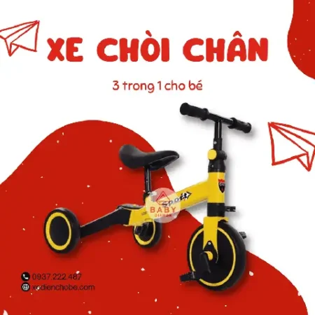 Xe Đạp Đa Năng 3 Trong 1
