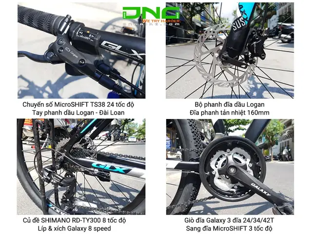 Tổng Hợp Xe Đạp Galaxy Giá Rẻ Chính Hãng 2025: Giá, Cấu Hình Full Dòng MTB, Road, Đường Phố & Bí Quyết Chọn Mẫu Chuẩn Size