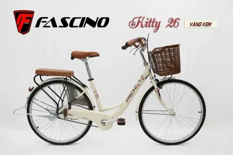 Xe Đạp Kitty Người Lớn: Review & So Sánh 5 Mẫu Fascino, VHBIKE, Hello Kitty (size 20–26 Inch) + Bảng Chọn Size Theo Chiều Cao