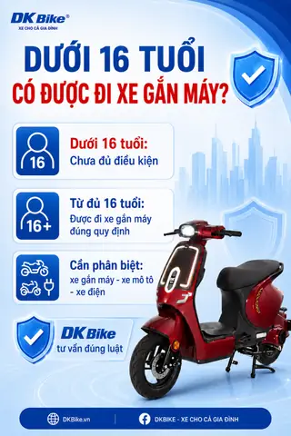Xe Đạp Máy Là Gì? Định Nghĩa Pháp Lý, Tiêu Chí Phân Loại & Phân Biệt Với Xe Đạp Điện Theo Luật 2025