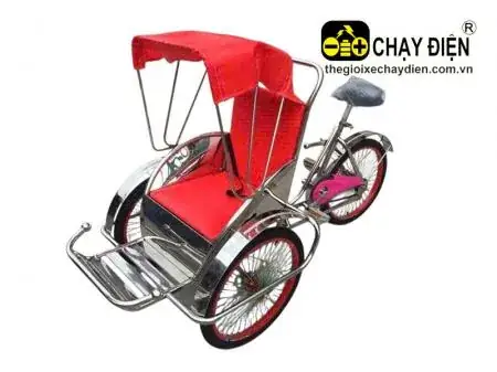Xe Đạp Xích Lô Trẻ Em Romance Mini 2 Chỗ Ngồi